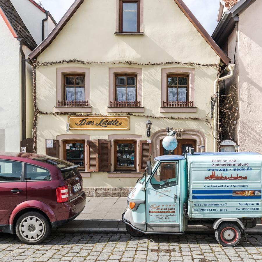 Pension „Das Laedle“ Rothenburg ob der Tauber Buitenkant foto