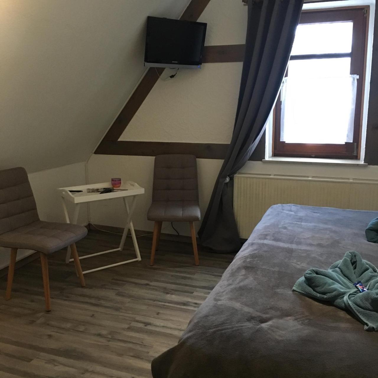 Pension „Das Laedle“ Rothenburg ob der Tauber Buitenkant foto