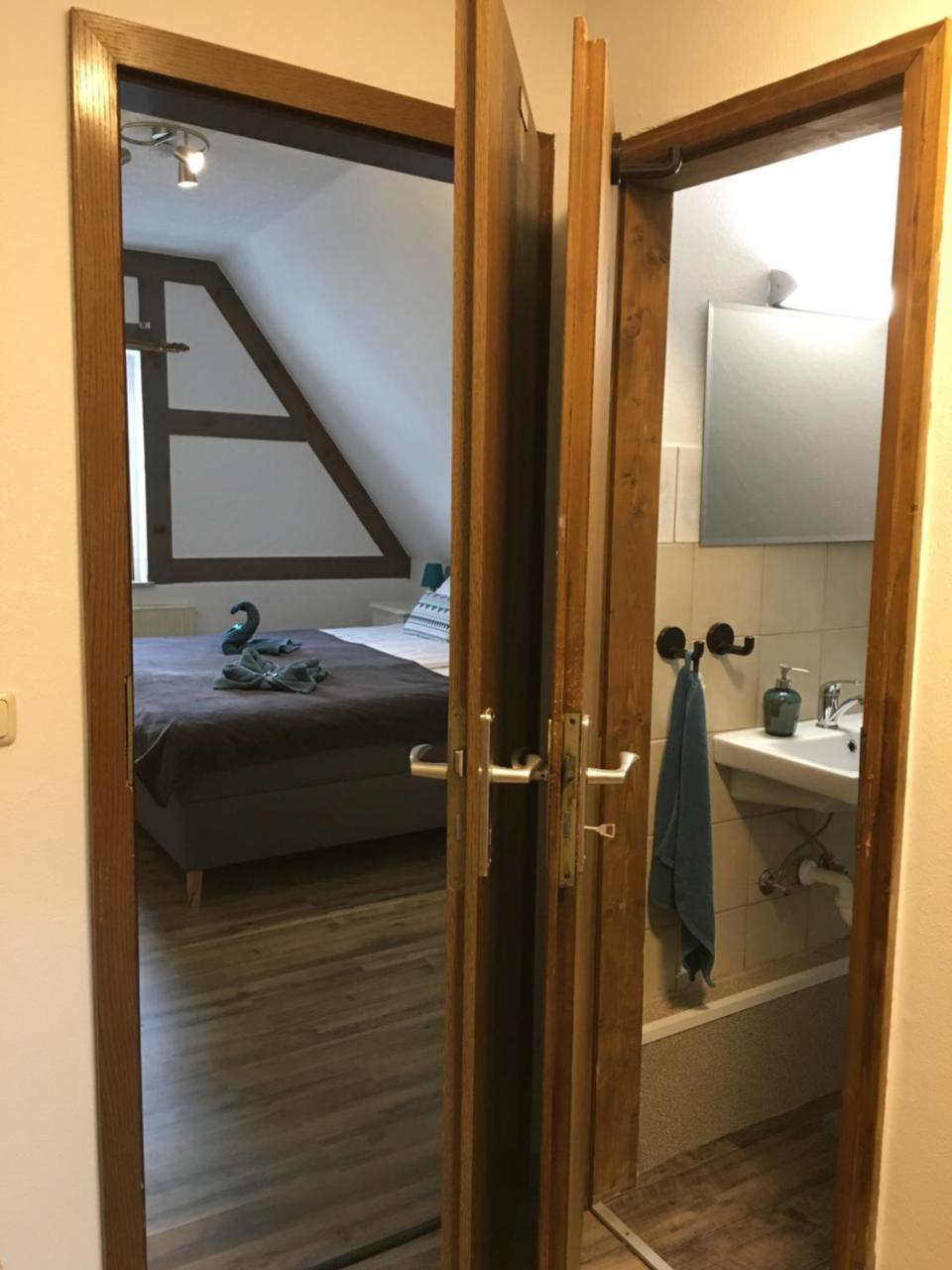 Pension „Das Laedle“ Rothenburg ob der Tauber Buitenkant foto