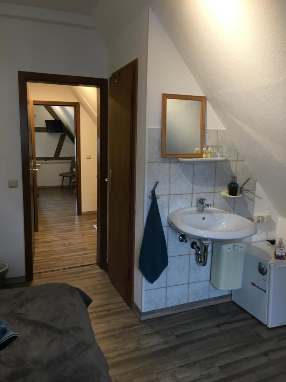 Pension „Das Laedle“ Rothenburg ob der Tauber Buitenkant foto